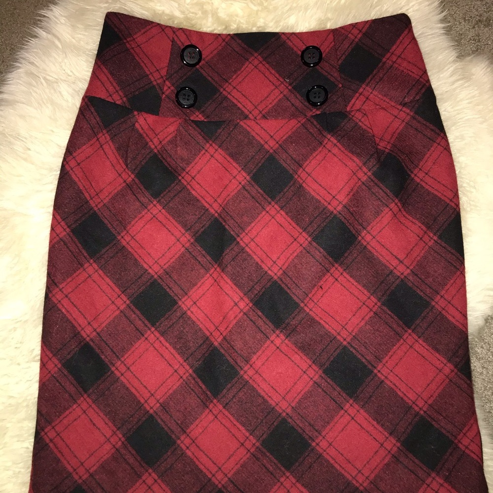 Plaid Skirt